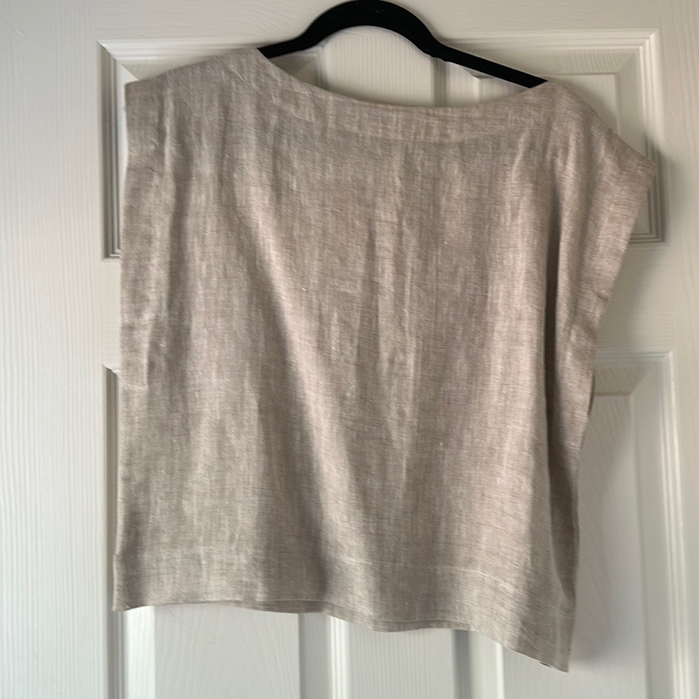 Lauded the label linen blouse